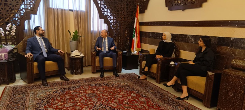 أبو حيدر يزور محافظ الجنوب: تكثيف الحملات السياحية والصحية لضمان بقاء صيدا بوابة الصمود