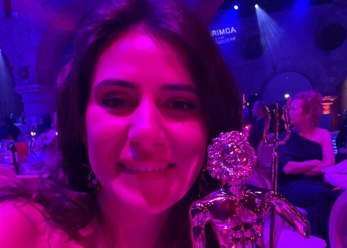 الفرنسية اللبنانية لين وليد عربيد تحصد جائزة البندقية الدولية