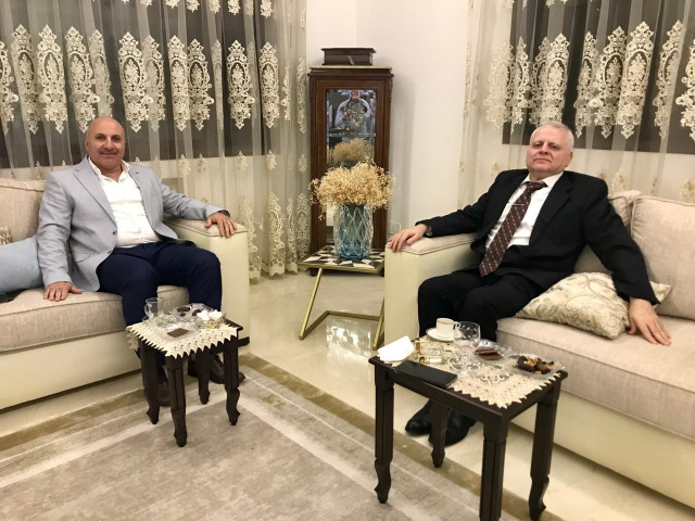 لقاء تشاوري يجمع رئيس لائحة "إنماء صيدا" نادر عزام ورئيس لائحة "صيدا تستحق" مازن البزري لبحث سبل خدمة المدينة