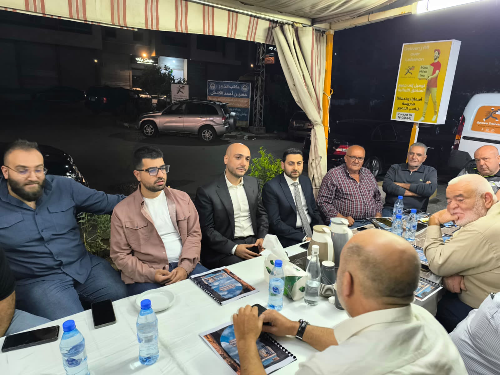 عمر مرجان يزور مكتب خبراء السير في صيدا: نقاش حول البرنامج الانتخابي وتبادل للرؤى