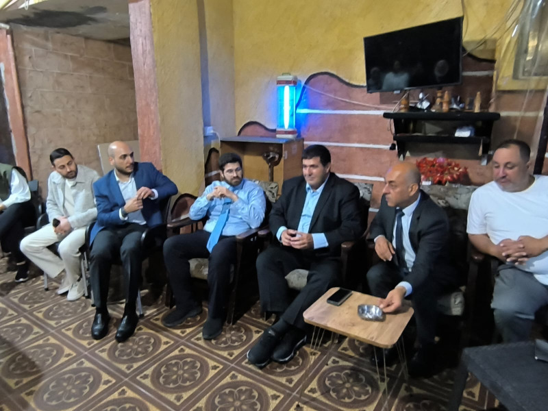 رئيس لائحة "صيدا بدها ونحنا قدها" عمر مرجان خلال لقاء آل نحولي: سنعمل على إعادة المدينة على الخارطة السياحية
