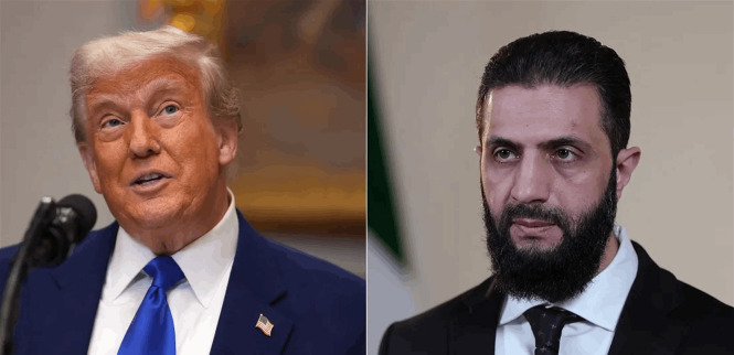 هل سيلتقي ترامب بنظيره السوري في السعودية؟