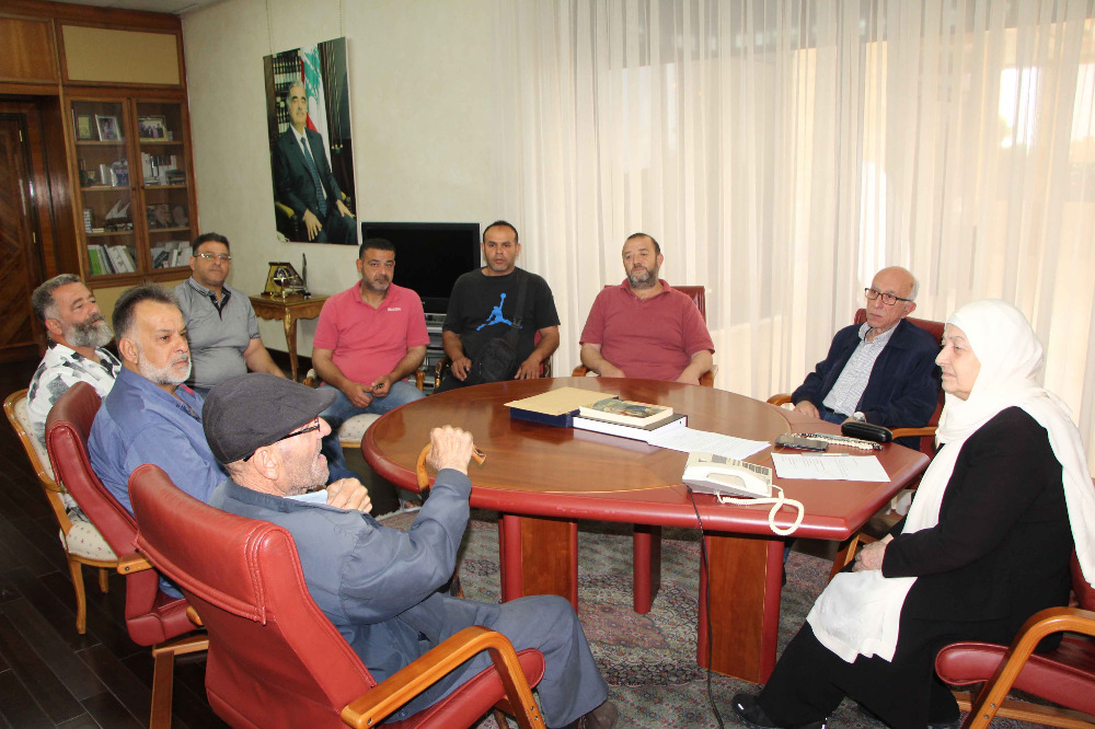 بهية الحريري تستقبل وفدًا من صيادي الأسماك في صيدا... وتنقل مطالبهم الى وزير الزراعة
