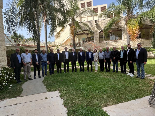الرئيس سليمان يستقبل مجلس بلدية عمشيت المنتخب
