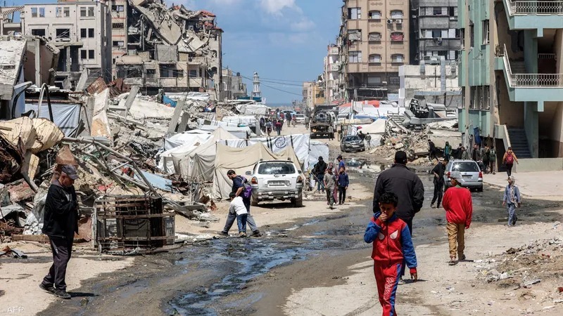 استشهاد 11 فلسطينيا في قصف إسرائيلي على قطاع غزة
