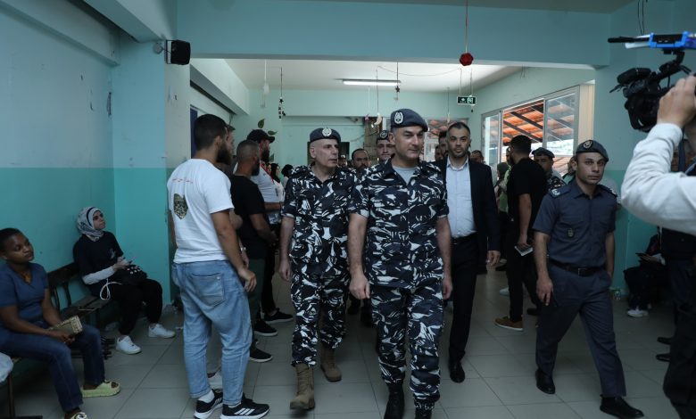 بالصور: جهوزية لقوى الأمن جنوباً..  وجولة للمدير العام!