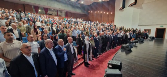دائرة شؤون اللاجئين في منظمة التحرير الفلسطينية تشارك في حفل تأبين القائد الوطني محمد الحوراني