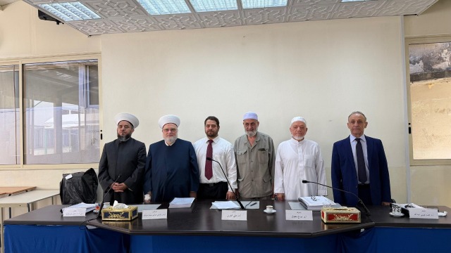 المفتي د. مدرار حبال يناقش أطروحته وينال دكتوراه جديدة بتقدير امتياز