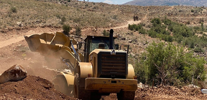 الجيش يغلق 6 معابر غير شرعية في جرد بلدة يحفوفا