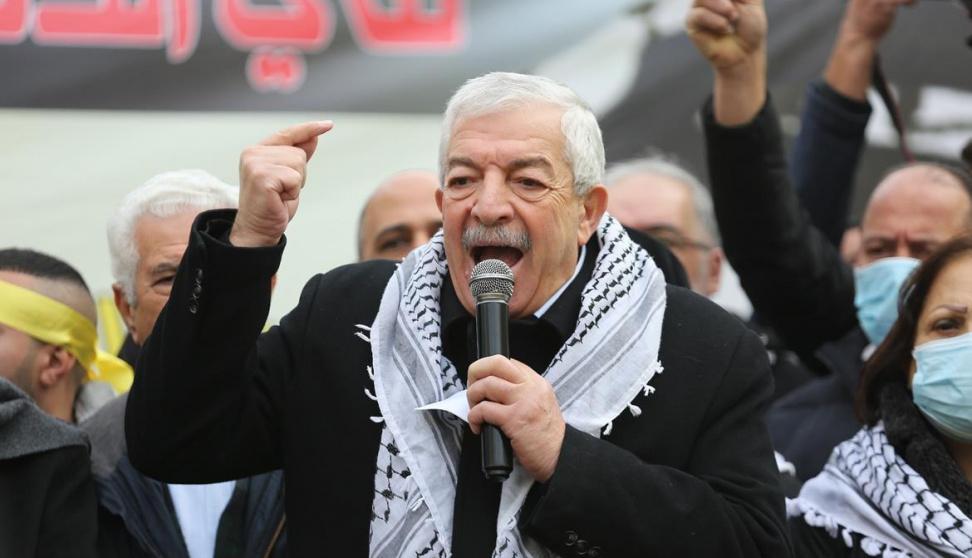 العالول يجتمع مع القوى والمؤسسات الوطنية في نابلس