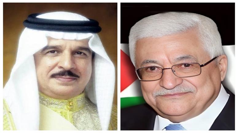 اتصال هاتفي بين الرئيس عباس وملك البحرين
