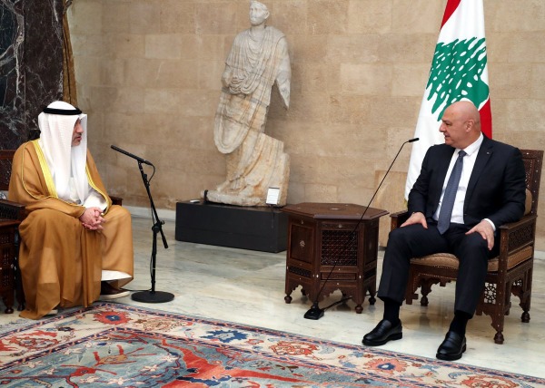 من بعبدا... الكويت تجدّد دعمها للبنان "في كل الظروف"