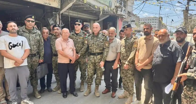 تعيينات جديدة في قيادة الأمن الوطني الفلسطيني بلبنان.. وتأكيد على تثبيت الأمن في المخيمات