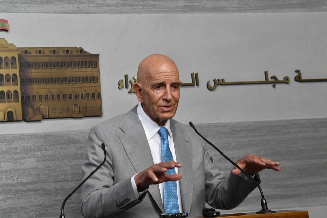 برّاك تسلَّم مذكرة "إنقاذ لبنان": المساندة تتوقف على قرار "الحزب"
