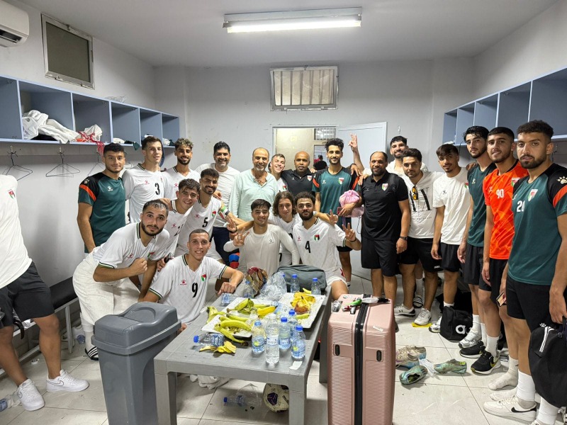 منتخب فلسطين الأولمبي يحقق فوزاً ثلاثياً على نظيره اللبناني في افتتاح معسكره التدريبي في لبنان