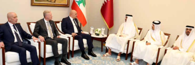 الرئيس عون زار أمير قطر مديناً الاعتداء الإسرائيلي: لبنان يتضامن مع الدوحة والشيخ تميم يؤكد دعم قطر للبنان