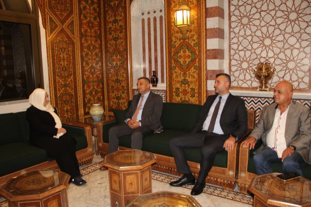 بهية الحريري التقت قادة أمنيين والمونسنيور الأسمر  ورئيس بلدية بقسطا والقنصل أبو ظهر