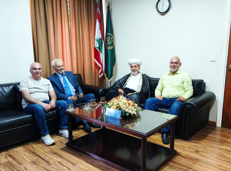 المفتي سوسان يستقبل وفد الحزب الوطني ضمن جولاته على الفاعليات الصيداوية