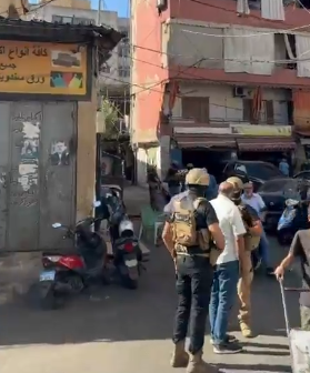بالفيديو -  مداهمة لمولدات مخالفة في شاتيلا بمؤازرة القوة الضاربة