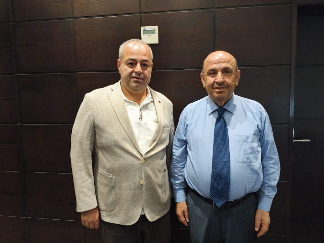 عامر معطي يلتقي محمد دنش