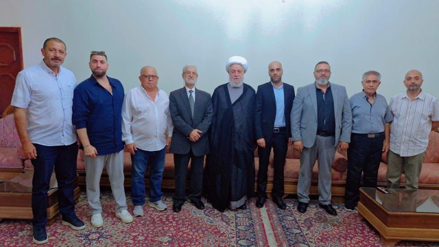 المفتي عسيران يستقبل رابطة مخاتير صيدا