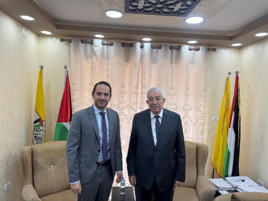 العالول يبحث مع القنصل الفرنسي العام مستجدات الأوضاع في الأراضي الفلسطينية