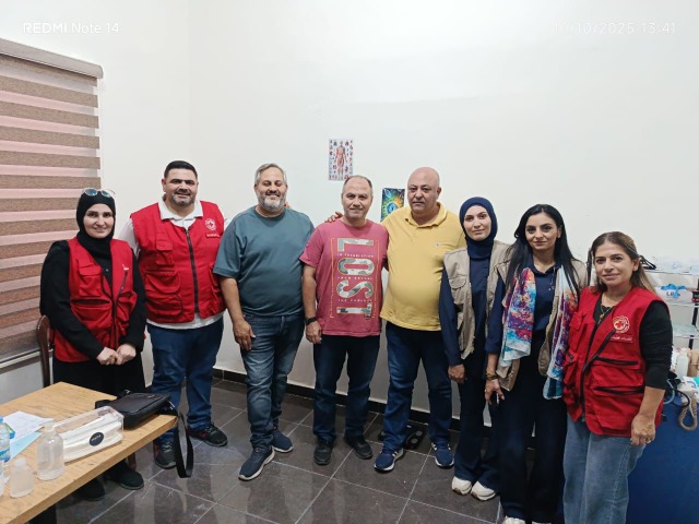 يوم صحي في جمعية رحيم بالتعاون مع الصليب الأحمر اللبناني