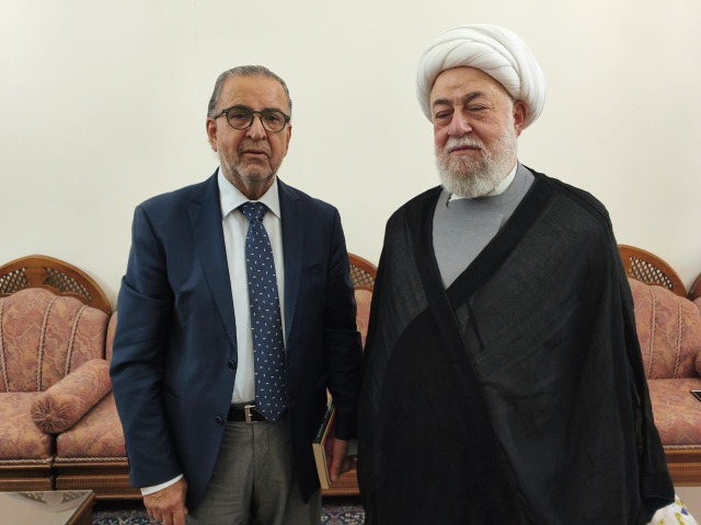 المفتي عسيران يستقبل رئيس جمعية المقاصد فايز البزري
