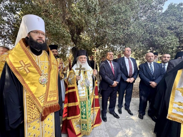 الرئاسية العليا تشارك في احتفال بمناسبة مرور مئة عام على تدشين كنيسة البلوطة المقدسة (المسكوبية) في الخليل