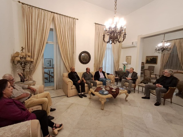 النائب د. البزري يلتقي وفداً من "الجبهة الشعبية لتحرير فلسطين"