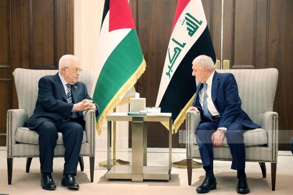 الرئيس عباس يلتقي الرئيس العراقي في عمّان