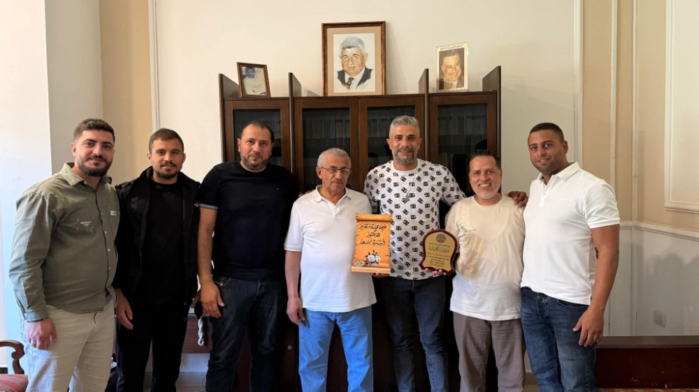 وفد رياضي يكرّم النائب أسامة سعد تقديرًا لدعمه المتواصل للرياضة في صيدا
