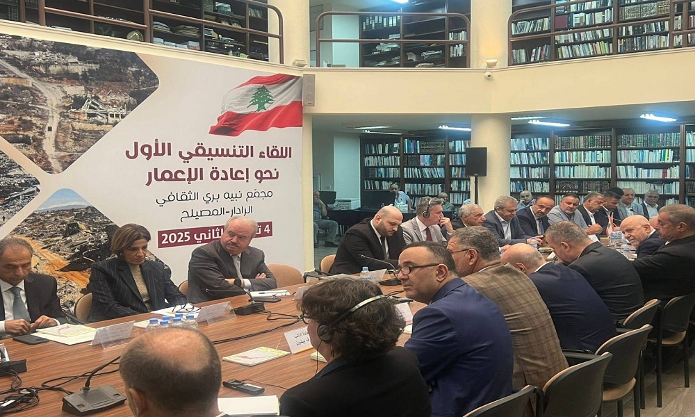 الرئيس برّي يُطلق "معركة الإعمار" من المصيلح
