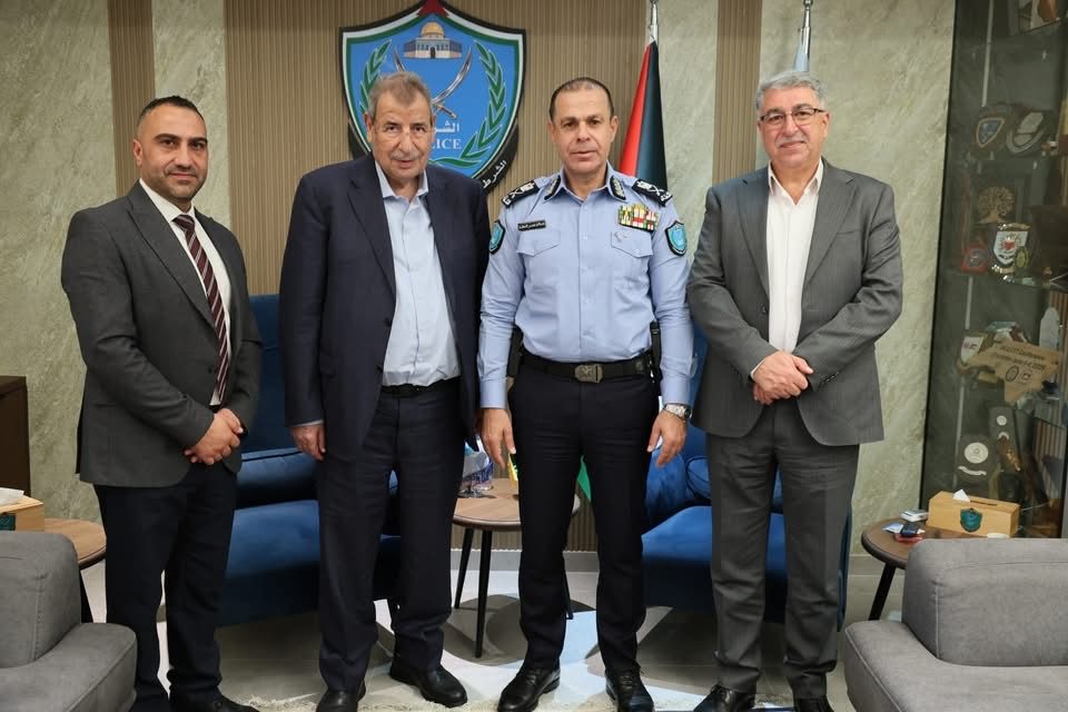 د. خوري يبحث مع مدير عام الشرطة الفلسطينية ترتيبات عيد الميلاد في الأراضي المقدسة