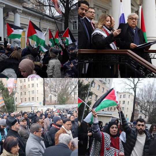 إحياء اليوم العالمي للتضامن مع الشعب الفلسطيني في موسكو