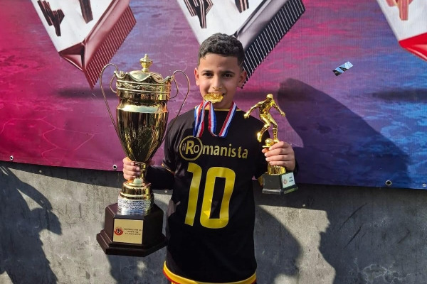 الموهوب الفلسطيني شكيب شريدي يستعد للتألق من جديد في بطولة Football For All (FFA) لفئة مواليد 2016