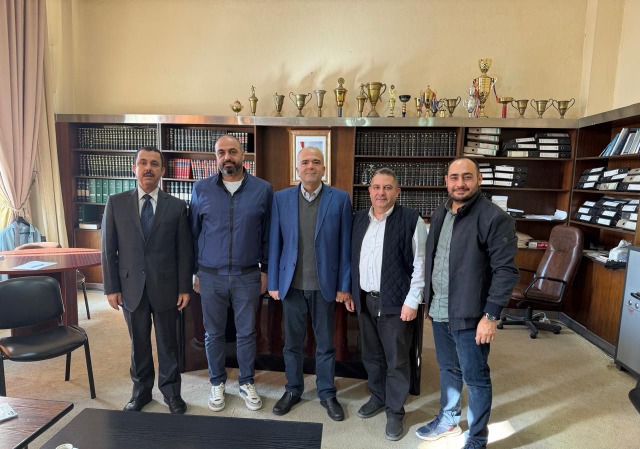 منسق المستقبل في الجنوب يزور مدير كلية الحقوق ويبحث سبل التعاون التربوي