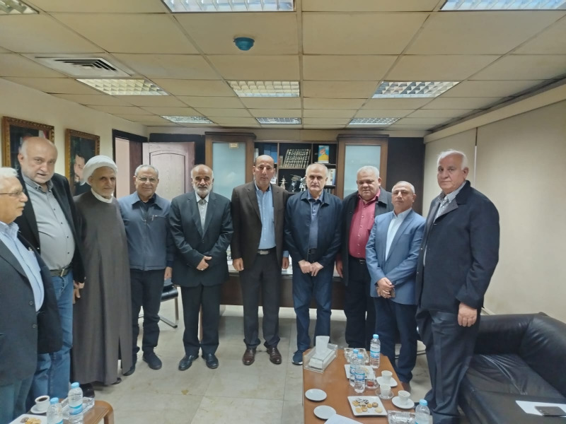 "الجبهة الديمقراطية" تلتقي المكتب السياسي لحركة "أمل" وتبحث تطورات الأوضاع في فلسطين والمخيمات الفلسطينية