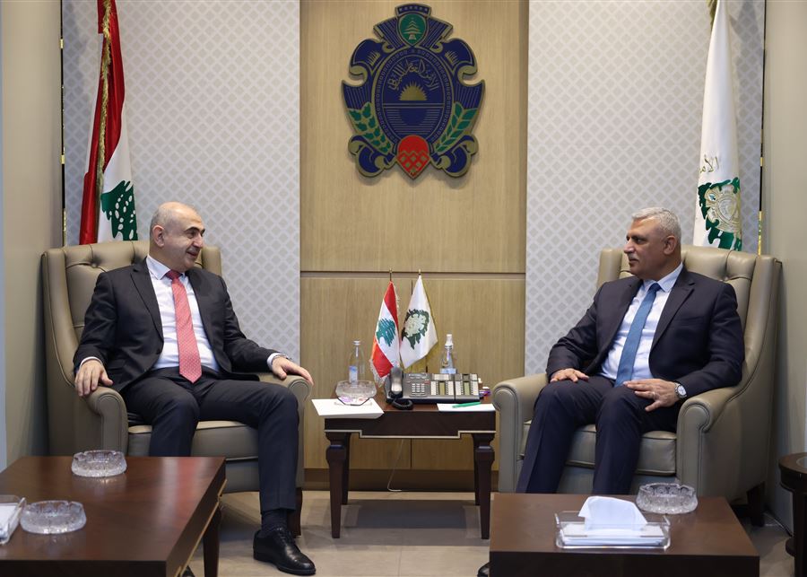 اللواء شقير يبحث مع بدران سبل التعاون بين الأمن العام والجامعة اللبنانية