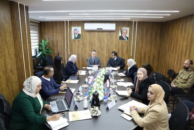 "شؤون اللاجئين" تعقد اجتماع اللجنة التوجيهية السابع للمنحة اليابانية لمتابعة سير العمل في برنامج تحسين مخيمات اللاجئين