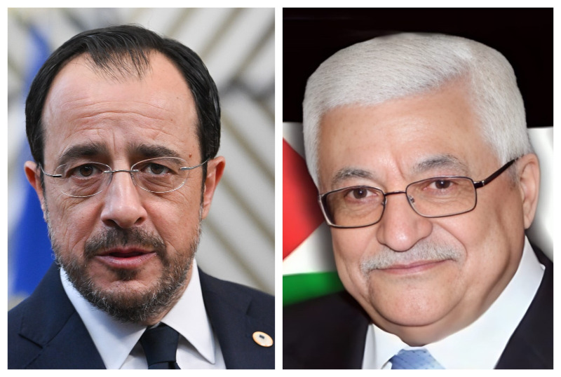 الرئيس عباس يتلقى اتصالا هاتفيا من رئيس قبرص