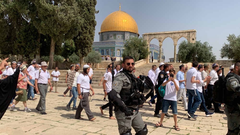 ​480 مستعمراً يقتحمون المسجد الأقصى