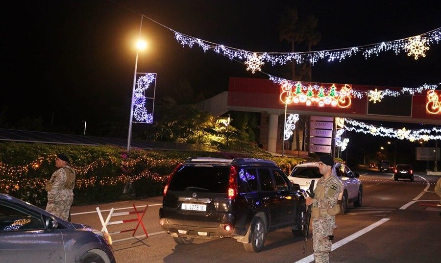 الجيش اللبناني يوقف 19 شخصًا خلال تدابير أمنية في عيد رأس السنة