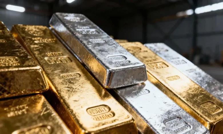 الذهب والفضة يفتتحان 2026 بمكاسب عقب أداء سنوي استثنائي