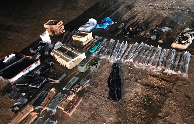 الجيش يوقف 7 أشخاص.. ويضبط كمية كبيرة من المخدرات والأسلحة