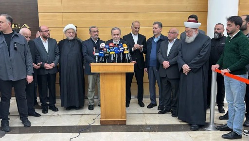 عراقجي يصل إلى بيروت على رأس وفد اقتصادي