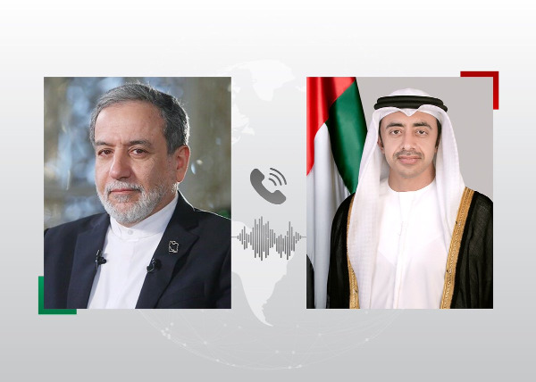 عراقجي في اتصال مع بن زايد: الاضطرابات الأخيرة نتجت عن تحريض إسرائيلي وأميركي