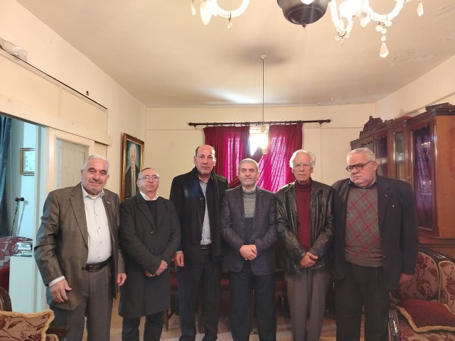 "الجبهة الديمقراطية" تبحث مع الوزير بيرم الأوضاع السياسية وقضايا اللاجئين الفلسطينيين في لبنان