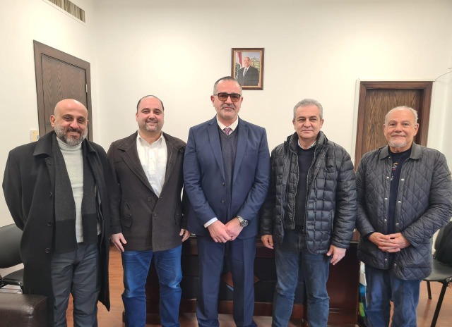 وفد من بلدية صيدا برئاسة المهندس حجازي زار مدعي عام الجنوب القاضي حمادة