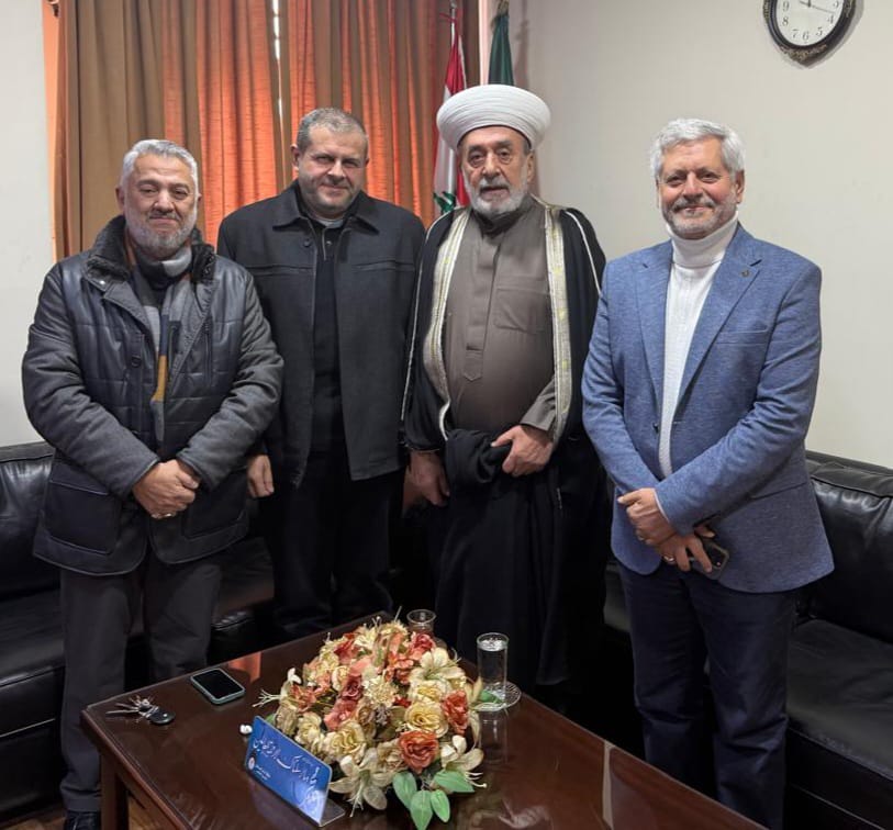 وفد من "الحزب" زار المفتي سوسان في صيدا مهنئا بذكرى الإسراء والمعراج